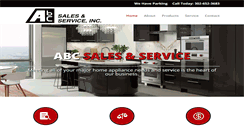 Desktop Screenshot of abcsalesandservice.com